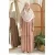 Ruffle Maxi - Nude